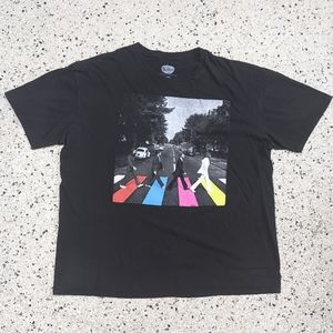 The Beatles Rainbow Abbey Road Tshirt